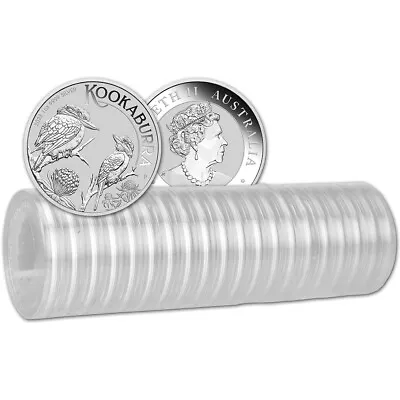 $618.75 • Buy 2023 P Australia Silver Kookaburra 1 Oz $1 - 1 Roll - Twenty 20 BU Coins