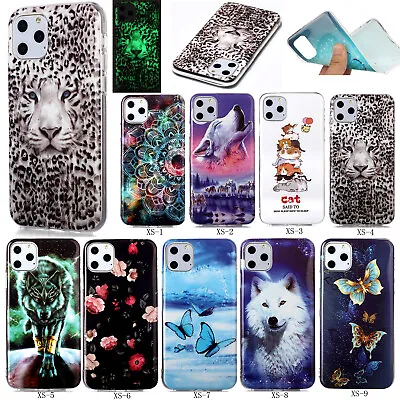 Fashion Luminous Noctilucent Patterned Silicone Soft TPU Back Lot Case Cover XS1 • $9.89