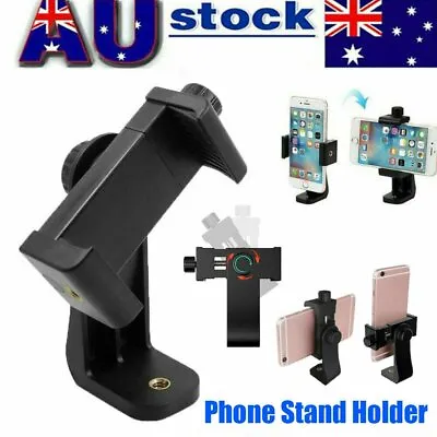 $10.66 • Buy Universal Smartphone Tripod Adapter Phone Stand Holder Mount For IPhone Samsung