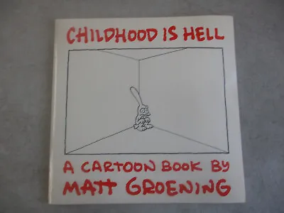 1988 Childhood Is Hell Matt Groening Signed + Sketch Book Bongo • $299.99