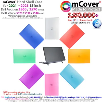 NEW MCover® Case For 2021~2023 15  Dell Precision 3560 3570 Latitude 5520 5530 • $24.99
