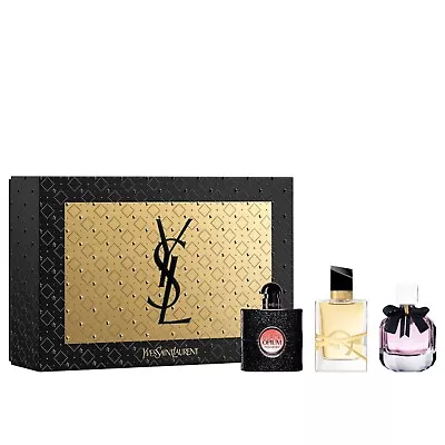 £39.95 • Buy YSL Icons Women's Miniature Fragrance Gift Set Travel Size 3 X 7.5ml