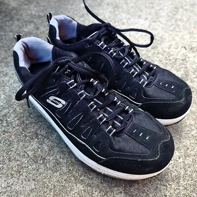 SKECHERS SHAPE UPS Air Cooled Memory Foam Women's Size 8 Black Sneakers Athletic • $19.98