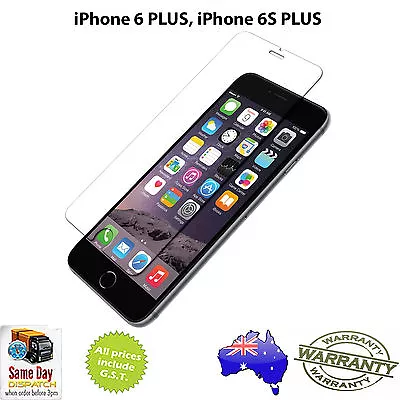 GENUINE Tempered Glass SCREEN PROTECTOR Film For IPHONE 6 PLUS / IPHONE 6S PLUS • $5.75