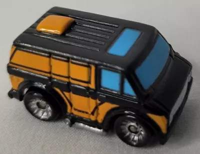 1986 Galoob Micro Machines Chevy '70's Van-Black W/ Orange • $5