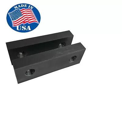 4 Sets 6 X 3 X 1 Machinable Steel Vise Soft Jaws For Kurt 6  Vises 6x3x1 Haas . • $169