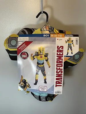 $14.99 • Buy Transformers Bumblebee Child Costume Disguise Boys Size Medium (8 - 10) NEW!