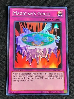 Yugioh Magician’s Circle Lcyw-en100 1st Super Nm • $2.68