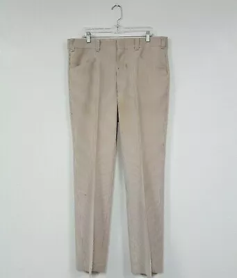 Vintage 70s Levis Panatela Brown Flare Bell Pants Rockabilly USA Mens Size 36 • $17.47