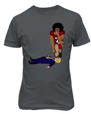 Colin Kaepernick Kneeling Donald Trump Anthem NFL Protest Mens T-Shirt • $18.99