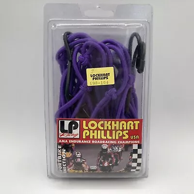 Lockhart Phillips Motorcycle Purple Cargo Net • $15