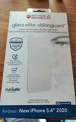 2 ZAGG InvisibleShield Glass Elite IPhone 5.4 Screen Protector  Sealed 2 Units  • £4