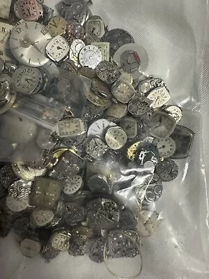 3.5LBS Lot Of Vintage And Modern Watch Movements • $8.40