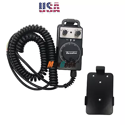 CNC Handwheel Handle Manual Pulse Generator 5V 100PPR AS  For Fanuc System • $58.90