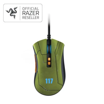 $79 • Buy Razer DeathAdder V2 Ergonomic Optical RGB Gaming Mouse - HALO Infinite Edition