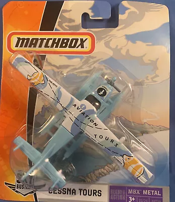 Rare 2006 Matchbox Skybusters J4715 Cessna Tours - Still Sealed • $20