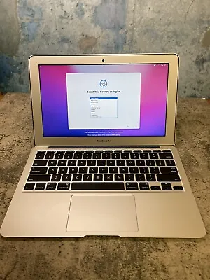 Apple MacBook Air 2015 11  (A1465) | I5-5250U 1.6GHz | 4GB RAM | 128GB SSD • $113.39