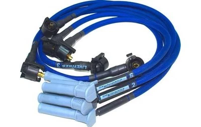 $129 • Buy DUI Spark Plug Wires LiveWires Spiral Core 10mm Wires Blk Boots V6 C100940BL
