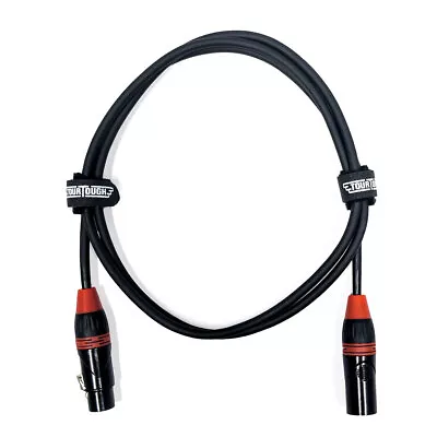 3' - 100' Color Coded 3-Pin Professional Light DMX Cable With Locking XLR Ends • $10.97