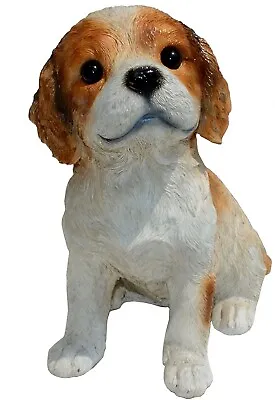 Michael Carr Designs Cavalier King Charles Spaniel Puppy Dog Garden Statue • $16.38