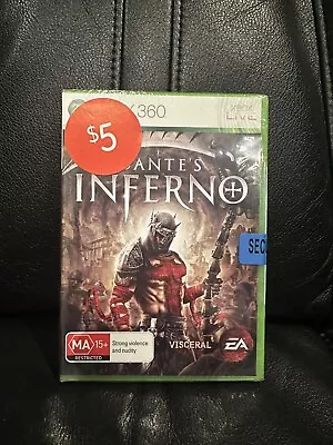 Dantes Inferno XBOX 360 Game PAL BRAND NEW • $23.39