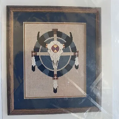 Pegasus Orig. Counted Cross Stitch Pattern & Aida Fabric Medicine Wheel • $7.49