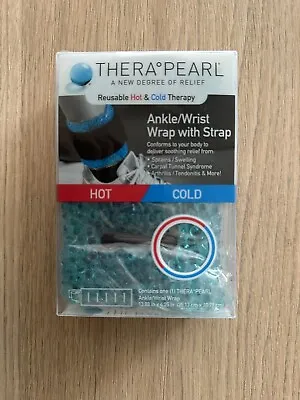 TheraPearl Ankle & Wrist Wrap Reusable Hot And Cold Compress Ice Pack Wrap • £13