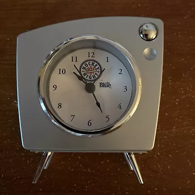 Labatt Blue Hockey Night In Canada HNIC Retro Alarm Clock - Works - RARE - NHL • $43.71