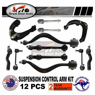 $408 • Buy 12PCS Front Suspension Kit Upper Lower Control Arm For 2003-2007 MAZDA 6 GG GY