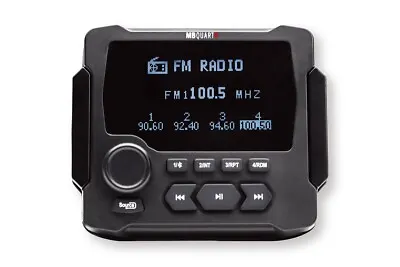 MB Quart GMR-LCD Gauge Hole Mount Marine/Boat Receiver Bluetooth AM/FM Radio • $129.95