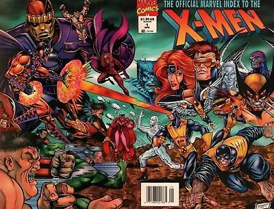 The Official Marvel Index To The X-Men #1 Newsstand Cover (1994) Marvel Comics • $4.24