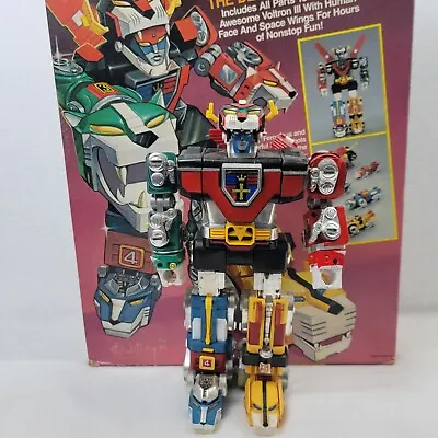 Vintage Voltron Defender III Deluxe Lion Set Matchbox 1984 W/ Instructions & Box • $556.50