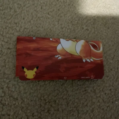 $99 • Buy 3DS Pokemon 20th Anniversary Edition Charizard Faceplate Bottom Only NO CONSOLE