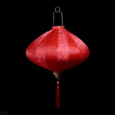 Quasimoon XXL Large Red Vietnamese Silk Lantern Diamond By PaperLanternStore • $59.27