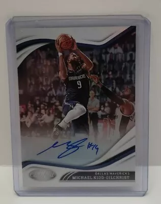 2020-21 Panini Certified MICHAEL KIDD-GILCHRIST Auto Dallas Mavericks • $11.40