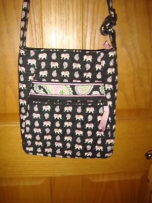 Vera Bradley Hipster Purse Pink Elephants • $32.99