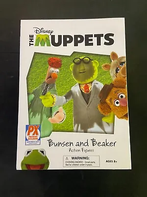 The Muppets Action Figures - Lab Accident Bunsen & Beaker SDCC 2021 PX Exclusive • $29.99