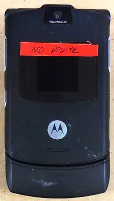 Motorola RAZR V3 - Black And Silver ( GSM ) Cellular Flip Phone • $5.94