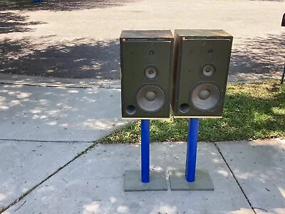 Pair Of Vintage JBL L110 Speakers With Stands • $400