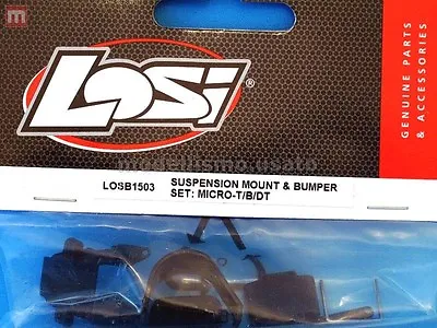 Team Losi LOSB1503 Suspension Mount & Bumper Set: Micro-T/B/DT Modellismo • £4.20