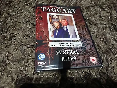 Taggart Vol 6- Funeral Rites) DVD 2004) NEW AND SEALED  • £3.95