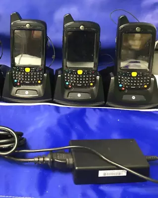 Lot Of 3 Motorola Symbol MC659B Barcode Scanners With Battery Charge & Adapter • $139.99