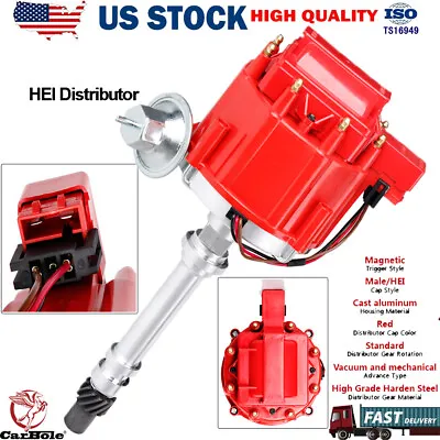 High Performance Hei Ignition Distributor For Chevy GMC 350 454 SBC Coil Module • $67.82