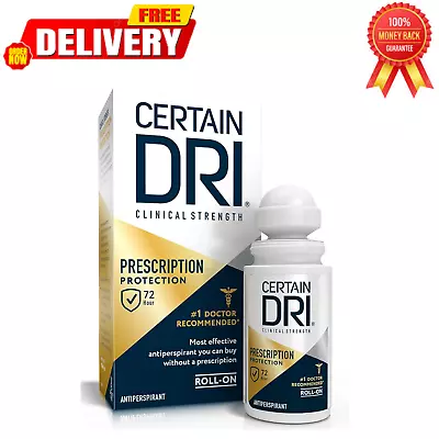 Certain Dri Prescription Strength Clinical Antiperspirant - Doctor 1 Pack. • $8.22