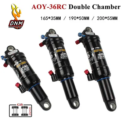 DNM AOY-36RC MTB Mountain Bike Rear Air Shock Abosorber With Lockout 165-200mm. • $105.23