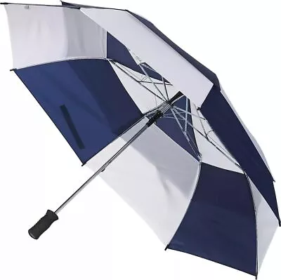 Totes Golf Size Auto Open Vented Stick Umbrella With Sunguard - 9102 • $33