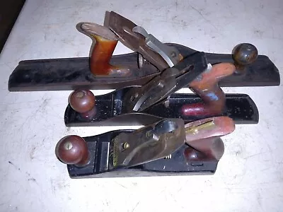 Lot Of Stanley Millers Falls Canada Hand Planes No. 4 22 CBG 5 Smooth Corrugated • $33