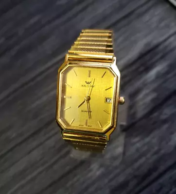 Original Pristine Rare Vintage WALTHAM 1980's Retro Men's Watch Cleaned Serviced • $125.99