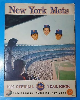 Original 1969 New York Mets Official Yearbook • $39.95