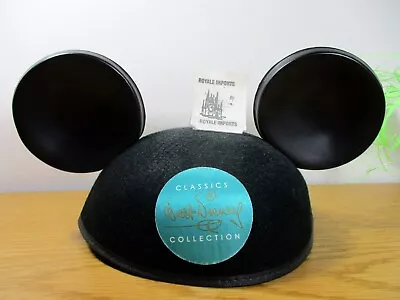 WDCC Logo Mickey Mouse Ears RARE Retail Felt Display Hat Exclusive Issue  • $49.75